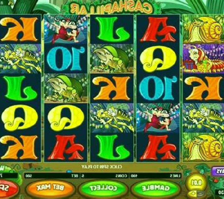 Cashapillar slot machine
