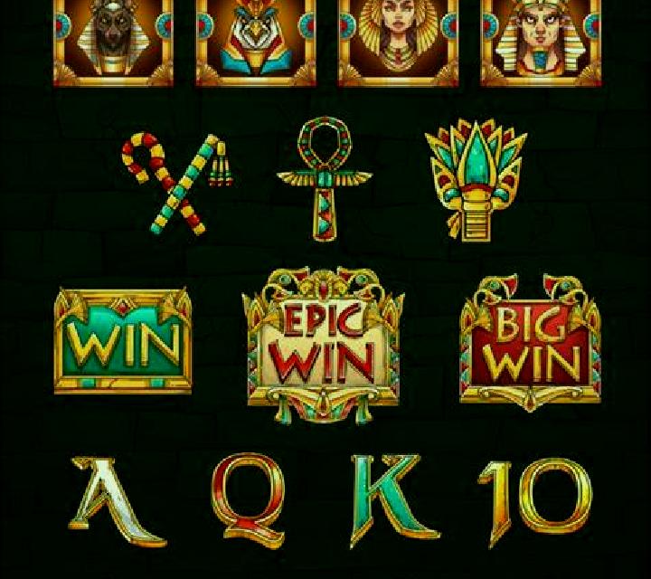Egyptian Treasures (Mazooma) online slot