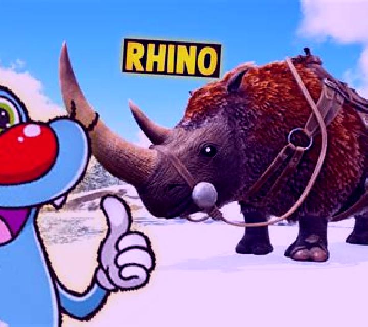 Oggy and Rhino online slot