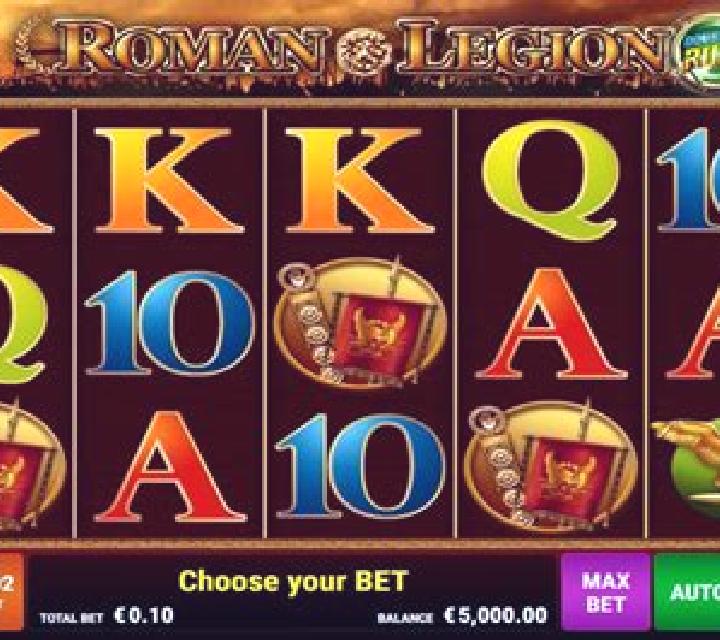 Roman Legion Double Rush slot game