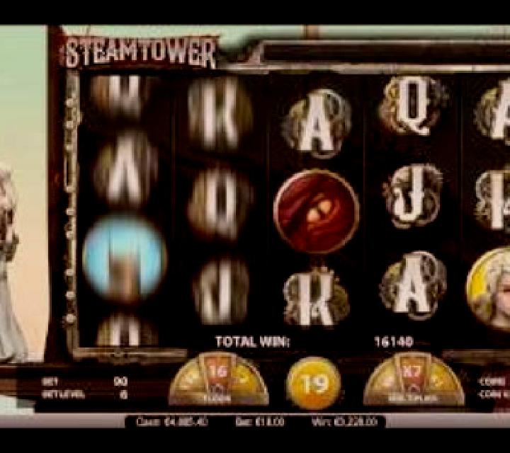 Steam Tower slot game