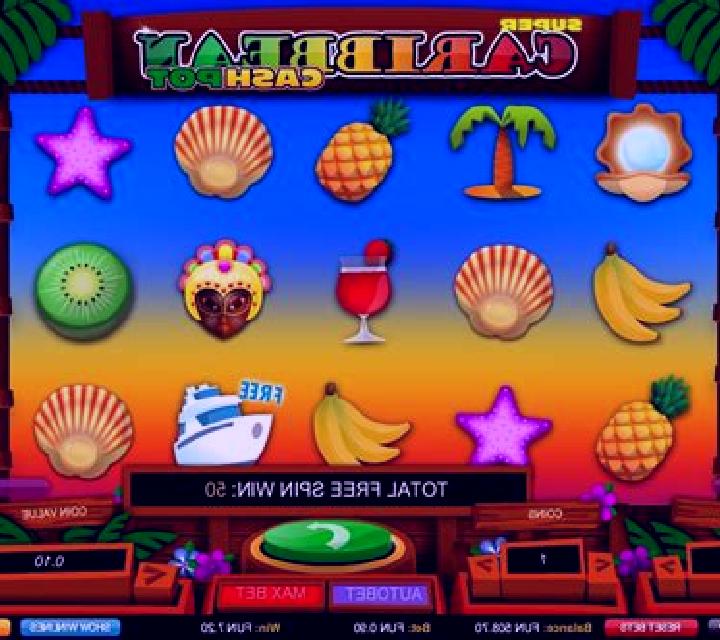 Super Caribbean Cashpot slot game