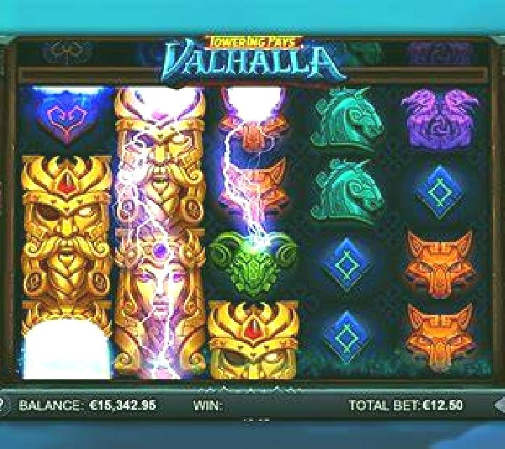 Towering Pays Valhalla slot machine