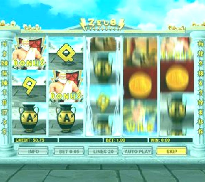 Zeus Treasures slot machine